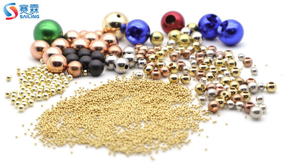 soft steel ball 4.5mm copper plated brass plated steel ball supplier